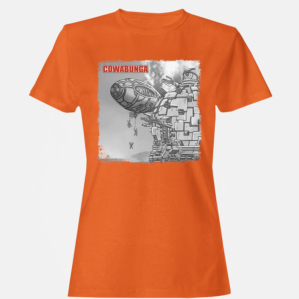 Women's T-Shirt - XDJ7QD92 - Orange - 11