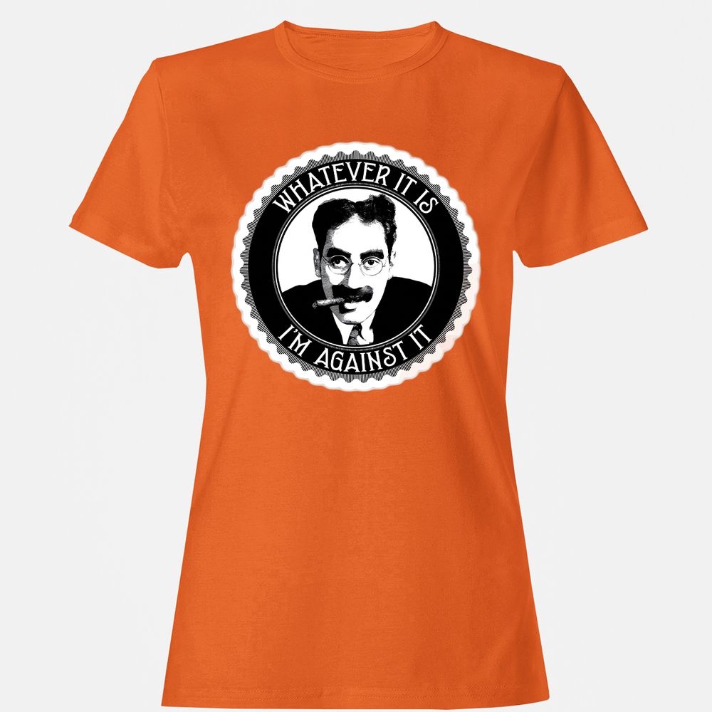 Whatever it is I'm against it - Orange - 11