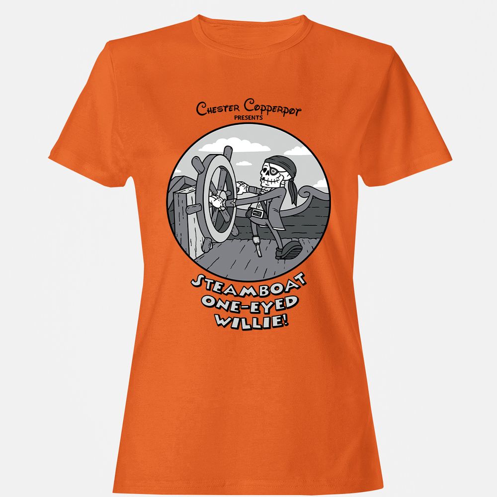 Women's T-Shirt - SWCJ1WBD - Orange - 11