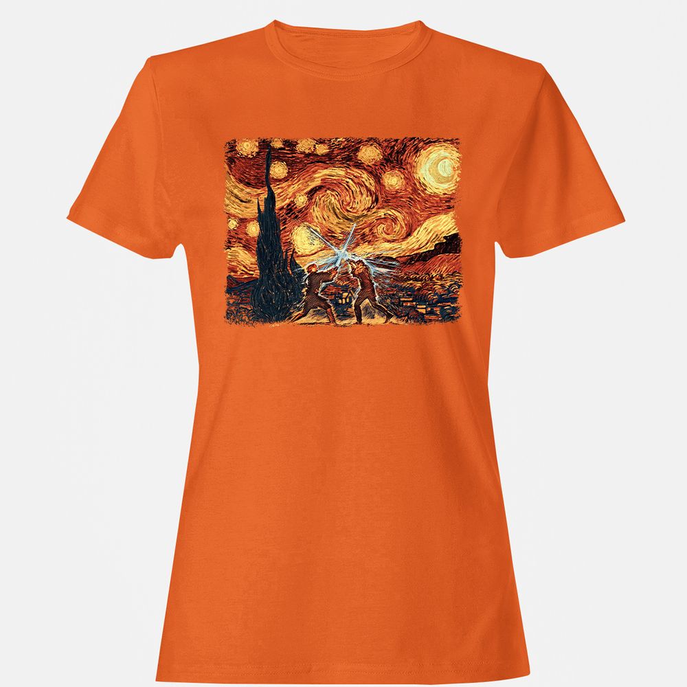 Women's T-Shirt - LQPU4JEM - Orange - 11