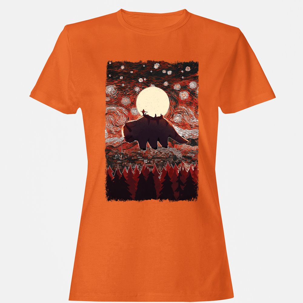Women's T-Shirt - HL9EMQRA - Orange - 11
