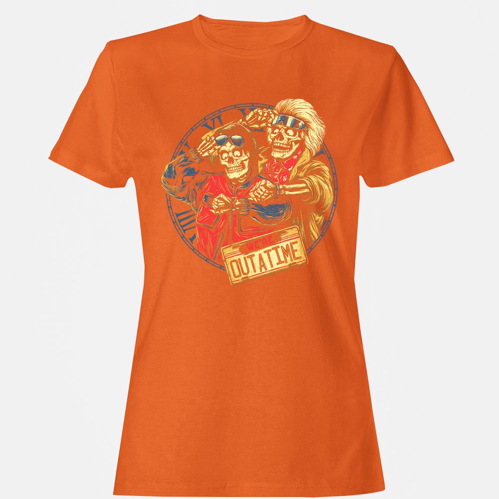 Women's T-Shirt - NLQF55VL - Orange - 11