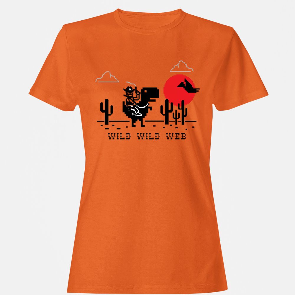 Women's T-Shirt - D34X17YH - Orange - 11