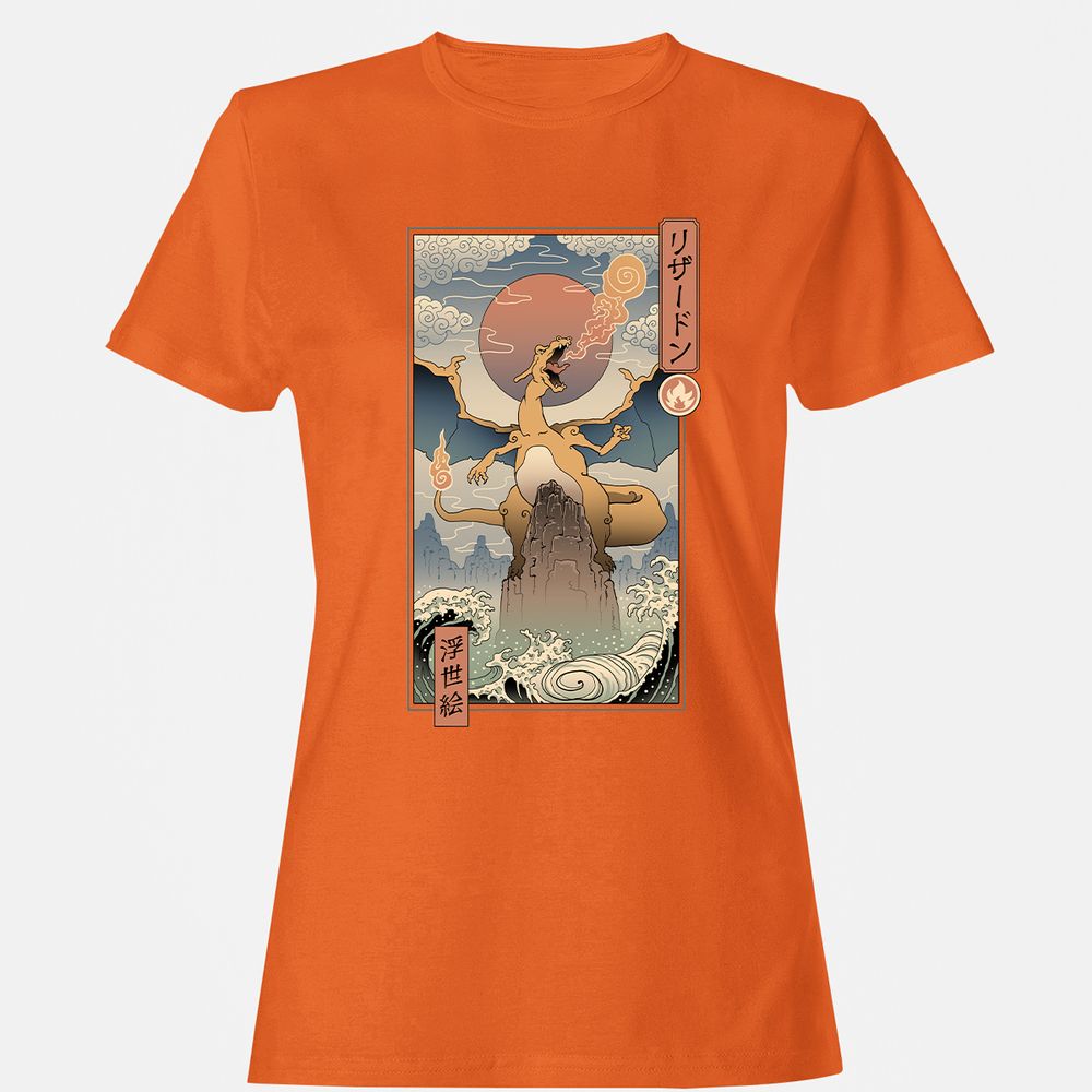 Women's T-Shirt - XNKDT5Y7 - Orange - 11