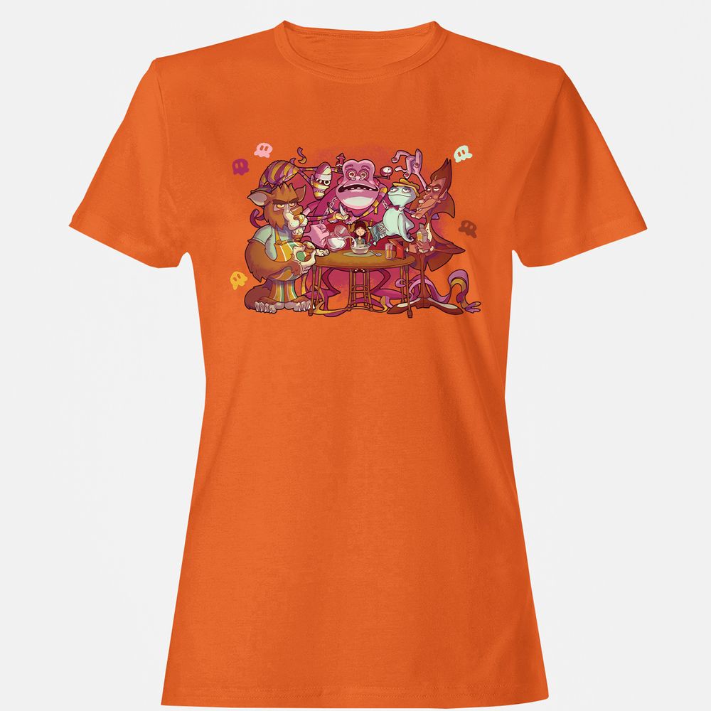Women's T-Shirt - 6UNFGCMZ - Orange - 11