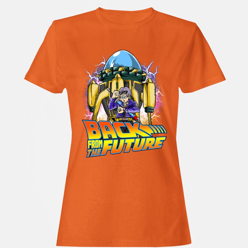 Women's T-Shirt - 8QT3Y5VJ - Orange - 11
