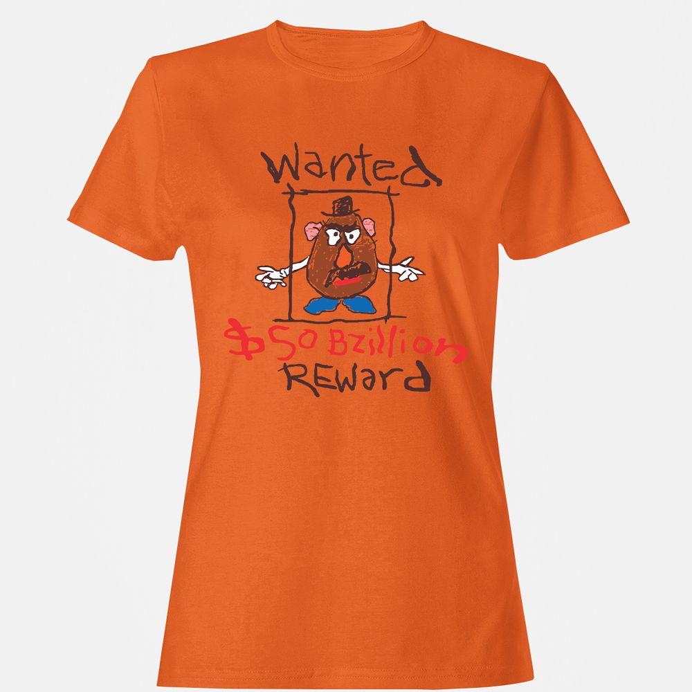 Women's T-Shirt - HUS1NK9G - Orange - 11