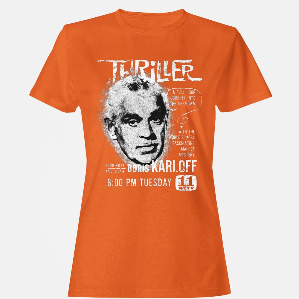 Women's T-Shirt - SF7B2YWB - Orange - 11