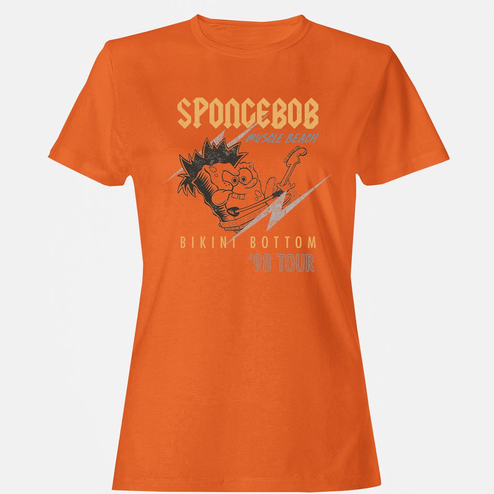 Women's T-Shirt - 3VXGBGMM - Orange - 11