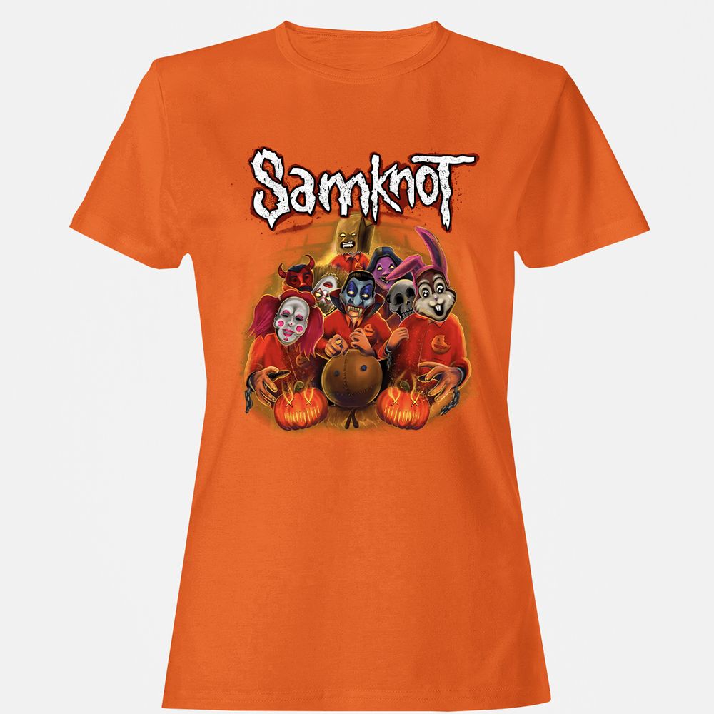 Women's T-Shirt - P2EB264V - Orange - 11