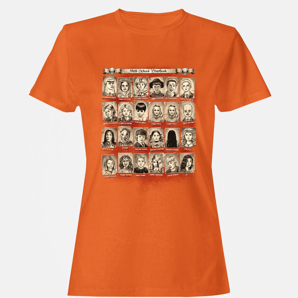 Women's T-Shirt - VQCC3P73 - Orange - 11