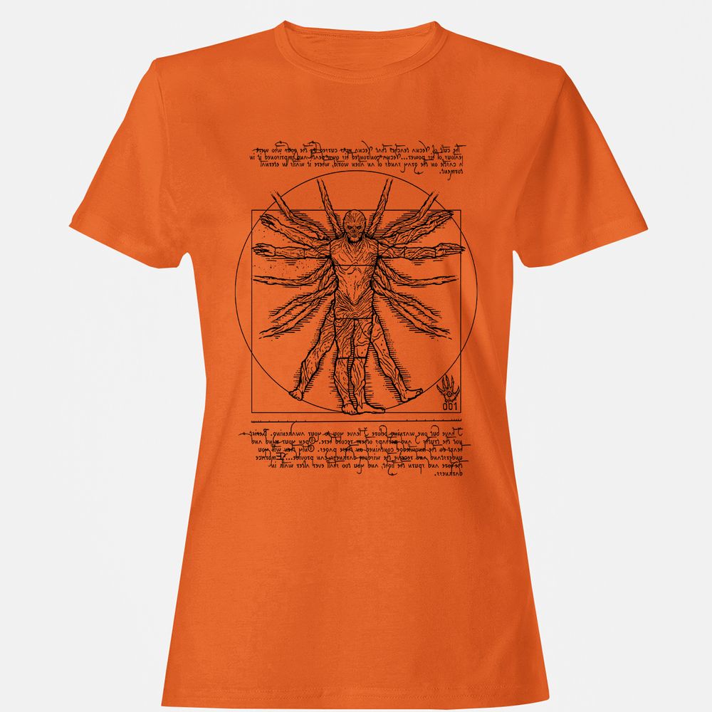 Women's T-Shirt - 76J3YFX2 - Orange - 11