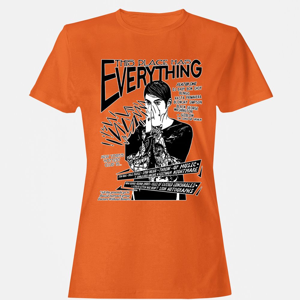Women's T-Shirt - SAAJFWME - Orange - 11
