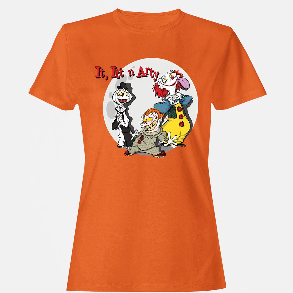 Women's T-Shirt - N1NF7UKE - Orange - 11