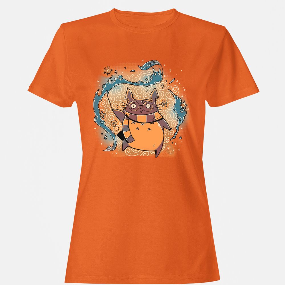 Women's T-Shirt - RB7K69HM - Orange - 11