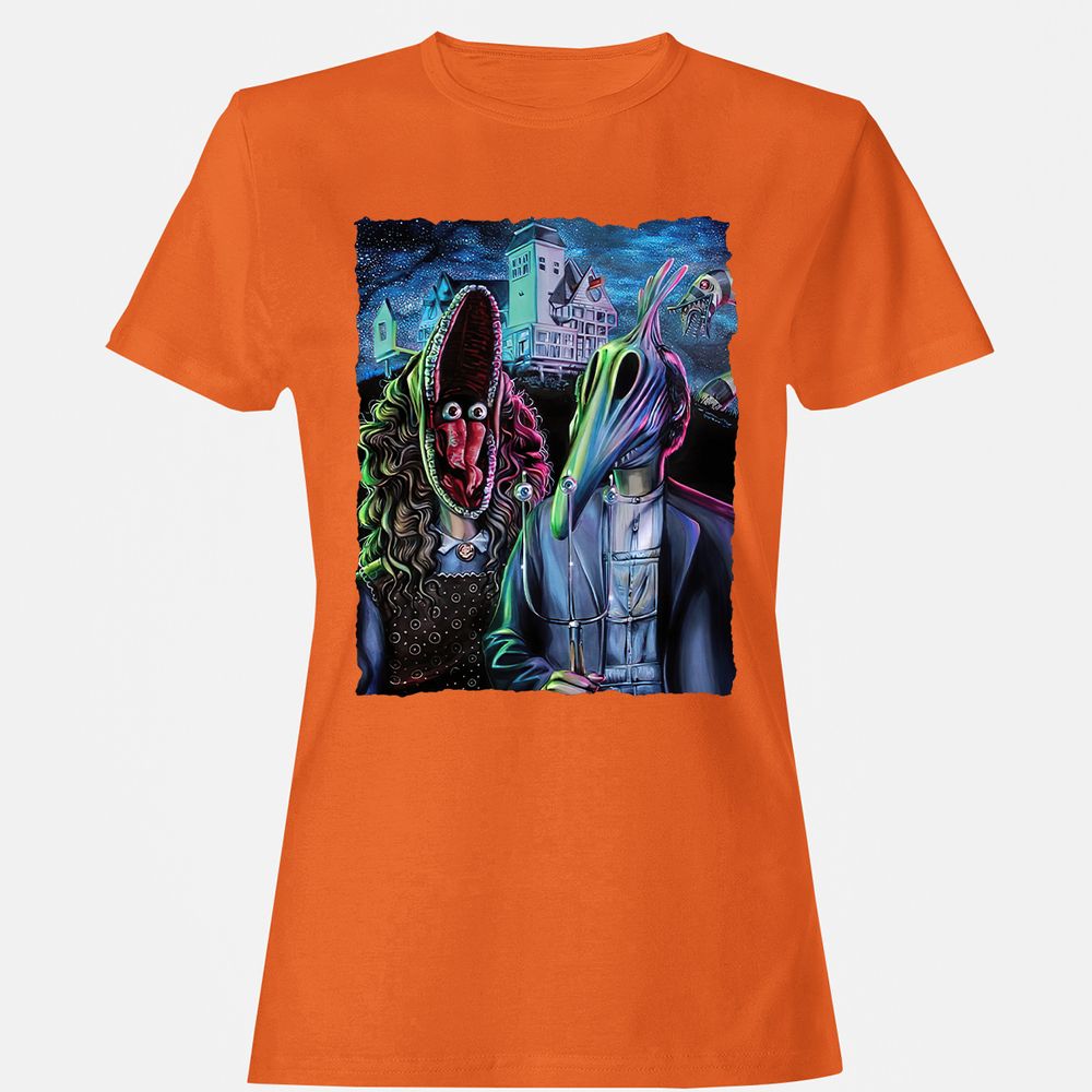 Women's T-Shirt - V5FJ2193 - Orange - 11