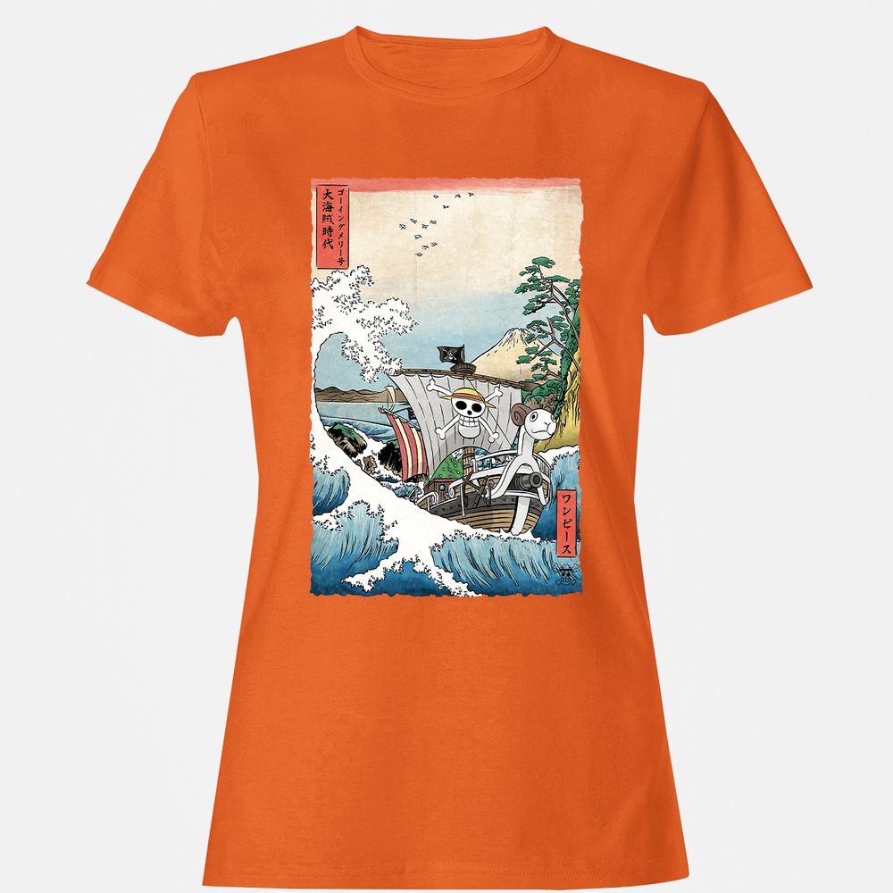 Women's T-Shirt - Y5CQGSWT - Orange - 11