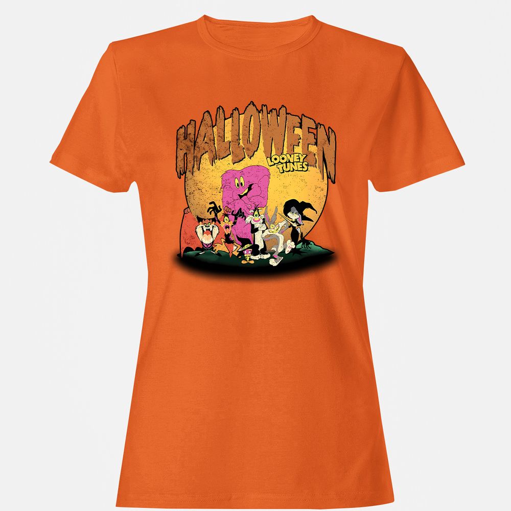 Women's T-Shirt - SCRTQPU5 - Orange - 11