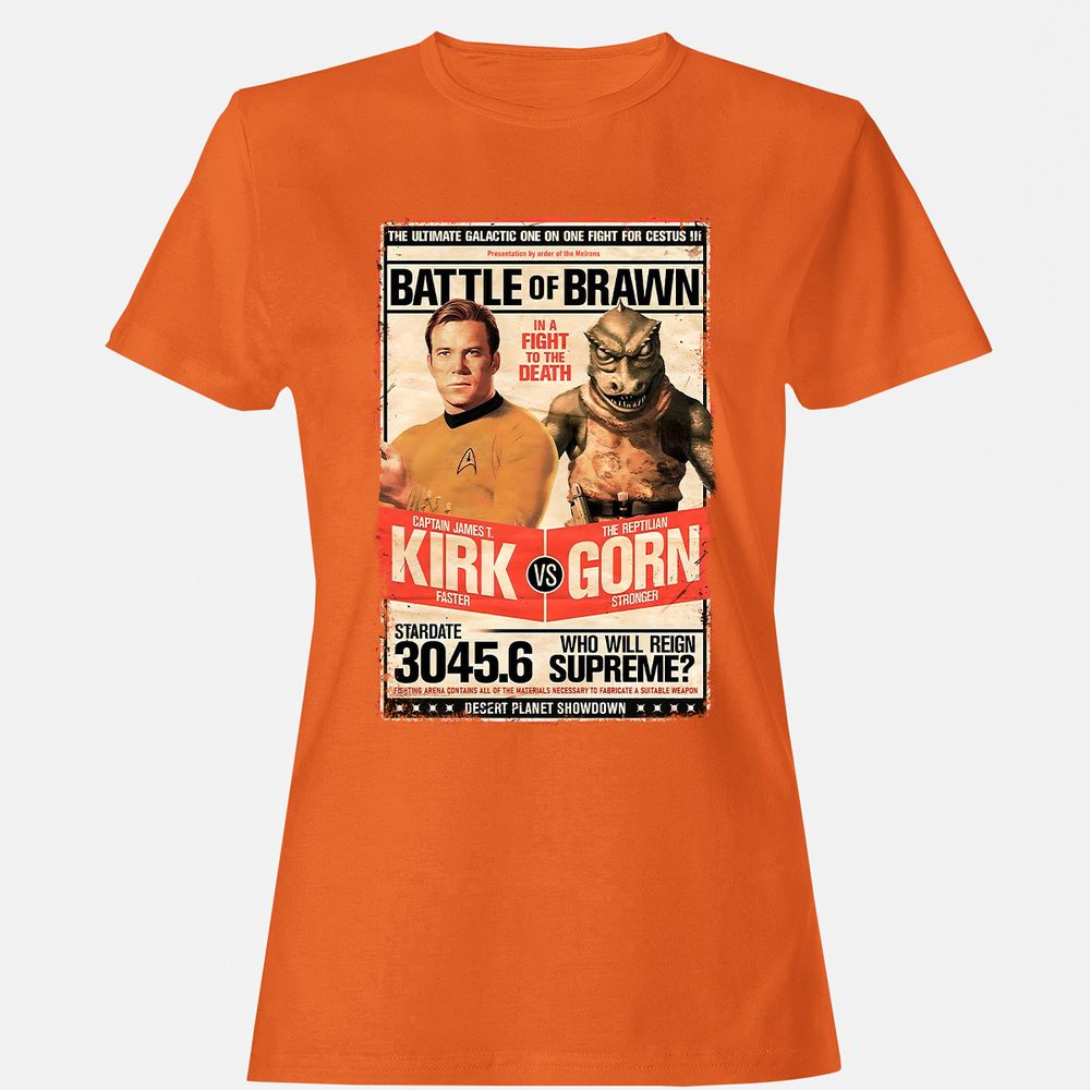 Women's T-Shirt - 2JVP5VPN - Orange - 11