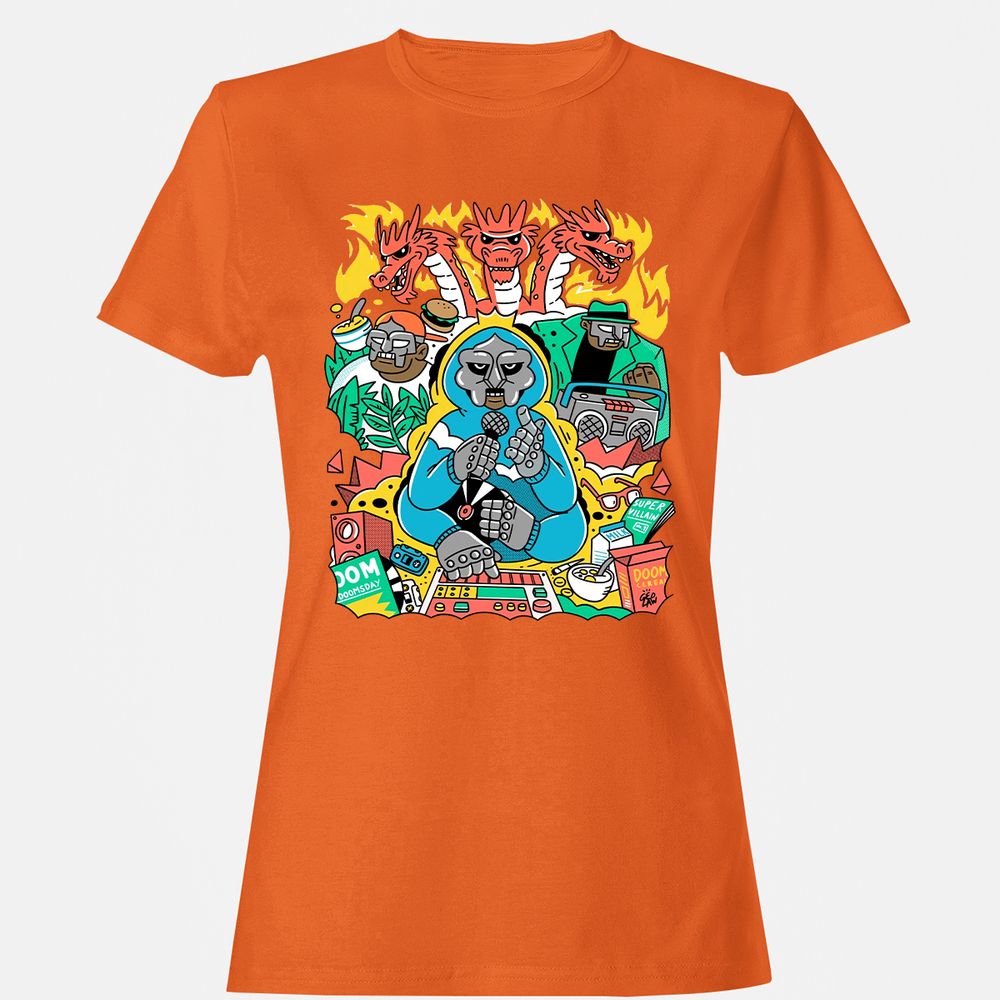 Women's T-Shirt - 7WW6MK1S - Orange - 11