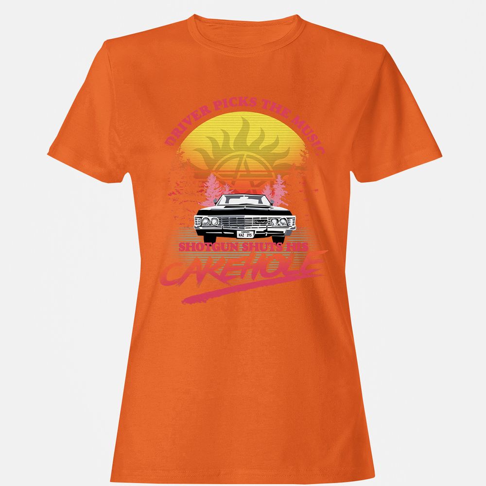 Women's T-Shirt - 2CVK2NVB - Orange - 11