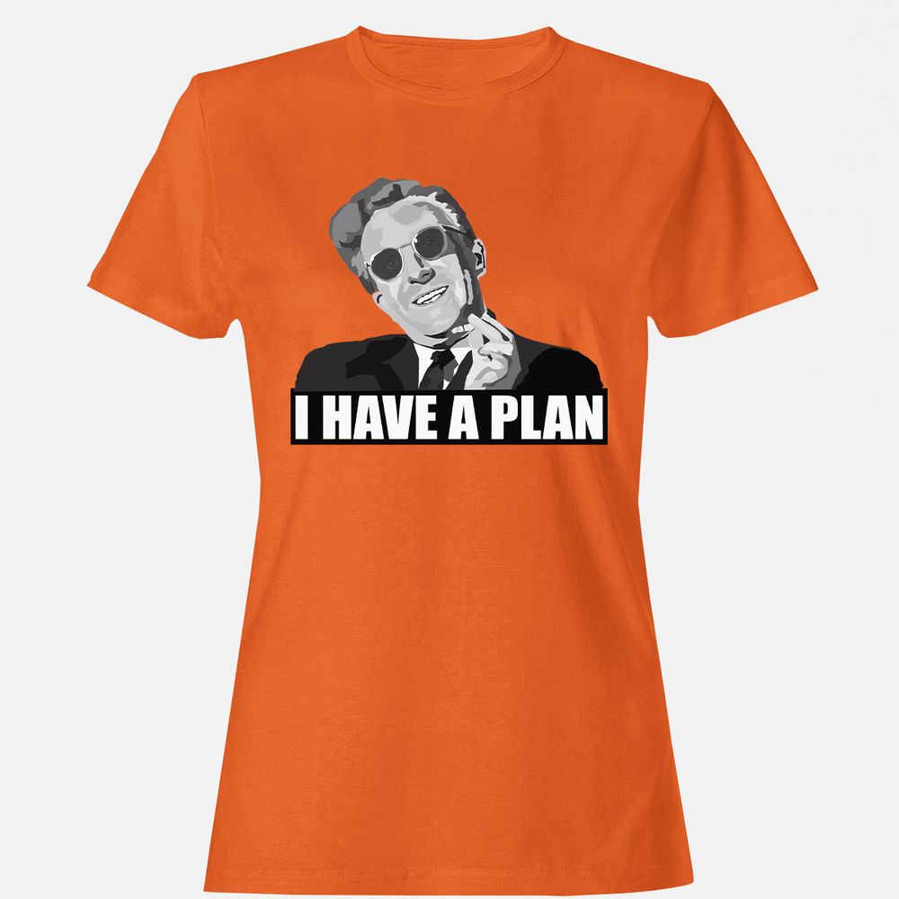 Women's T-Shirt - 8XBXZUSY - Orange - 11