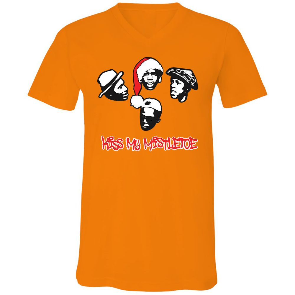 Kiss My Mistletoe Xmas Rap - Orange - 11