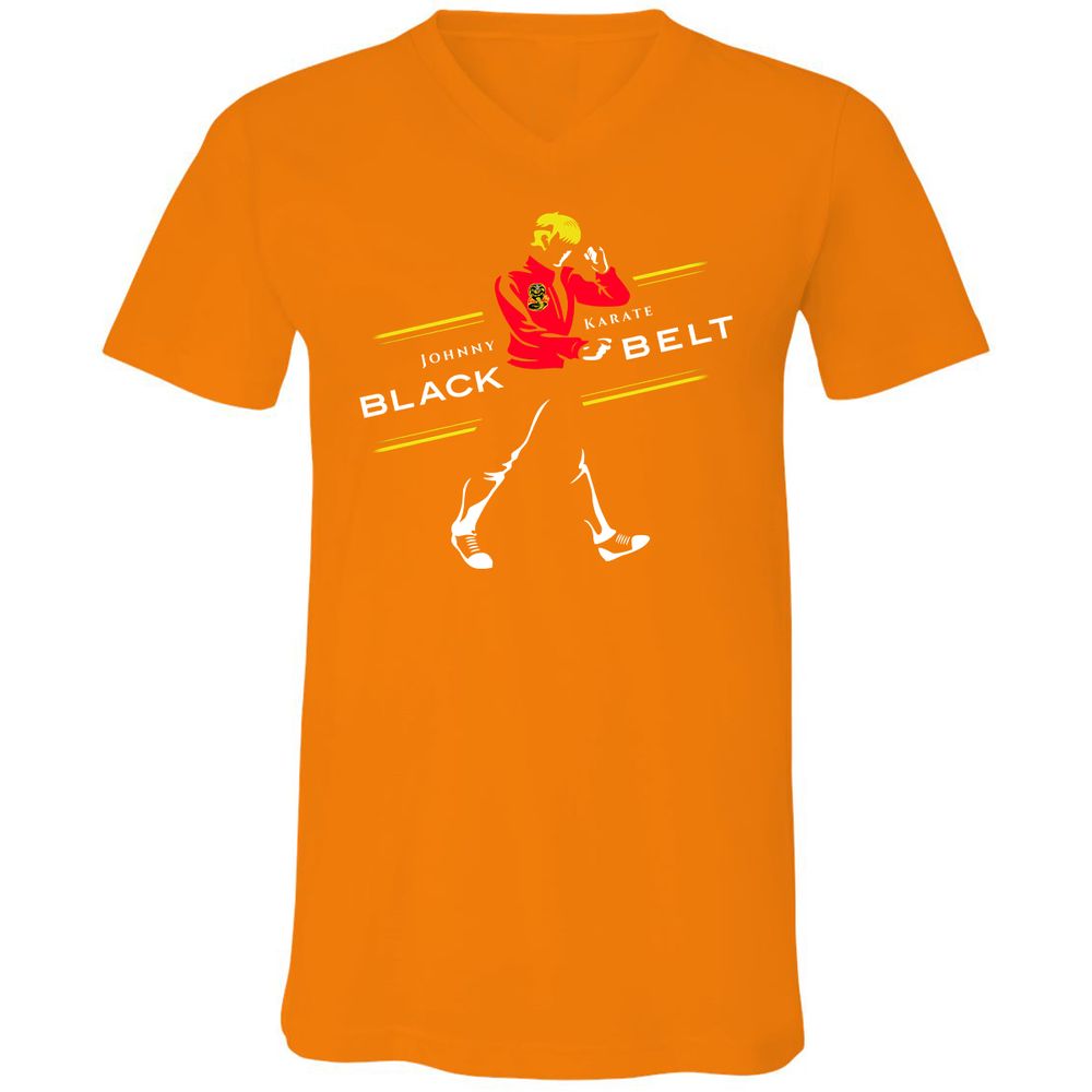 Unisex V-Neck T-Shirt - SC6GEA74 - Orange - 11