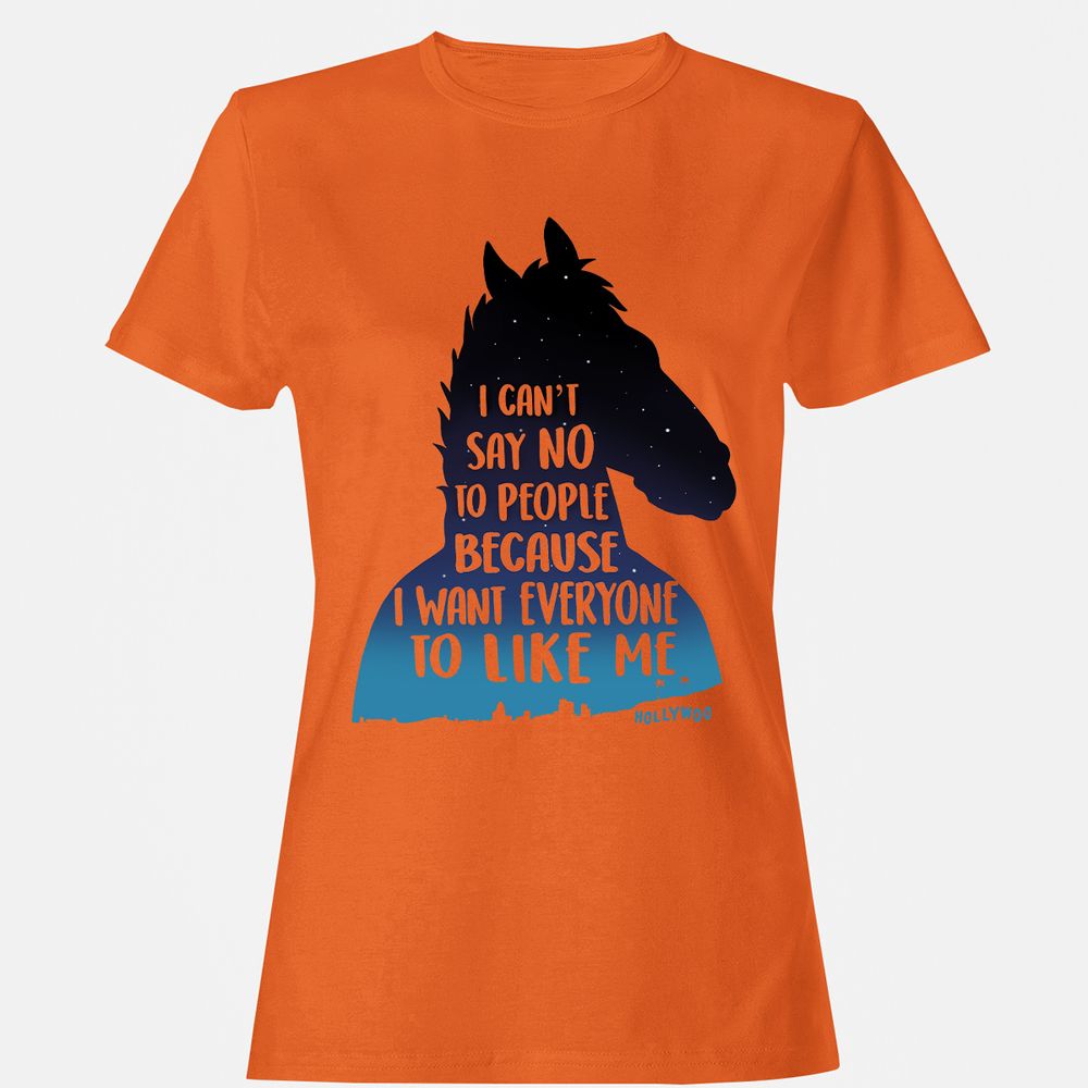 Women's T-Shirt - QAMES5GT - Orange - 11