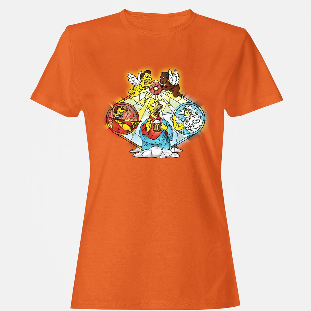 Women's T-Shirt - DA1Z7VTB - Orange - 11