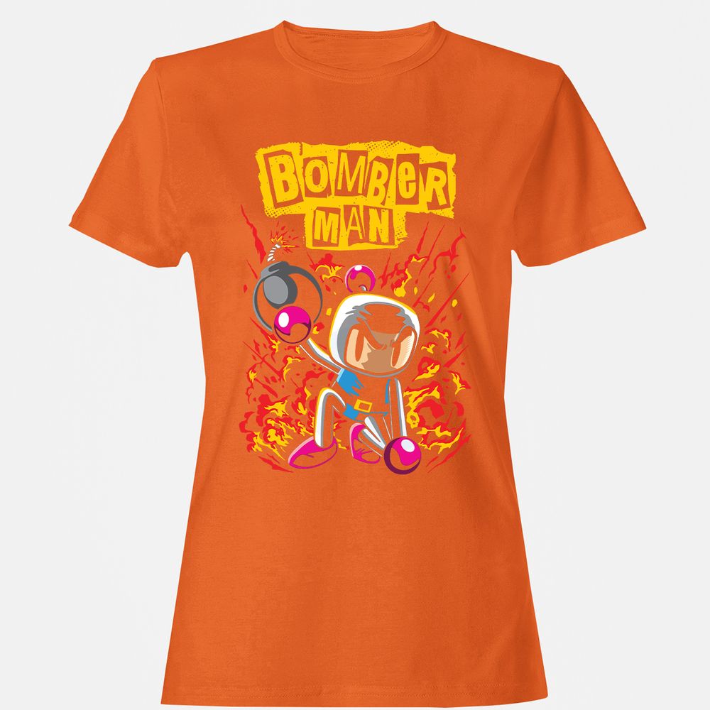 Women's T-Shirt - JY5JBZL2 - Orange - 11