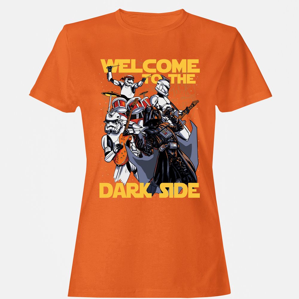 Women's T-Shirt - T6B9QAHD - Orange - 11