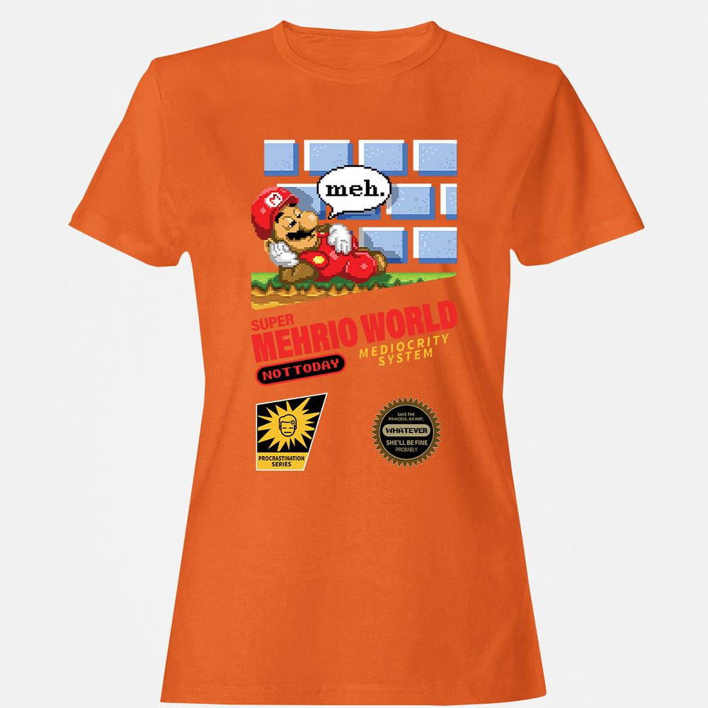 Women's T-Shirt - MSWSU81B - Orange - 11