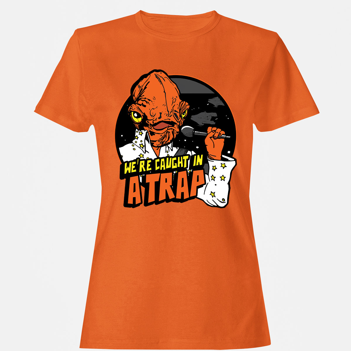 Women's T-Shirt - 7AVC4LGZ - Orange - 11