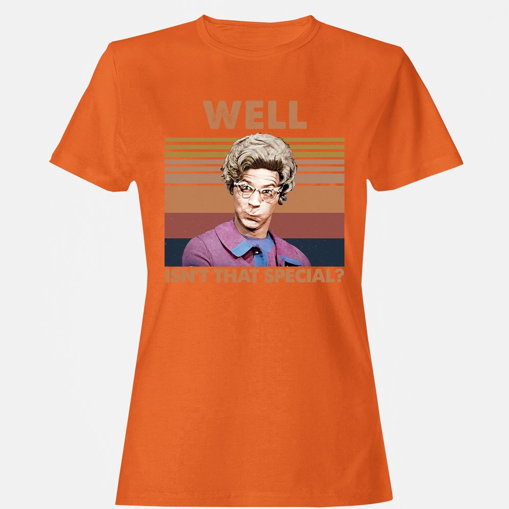 Women's T-Shirt - V8E6SSRM - Orange - 11