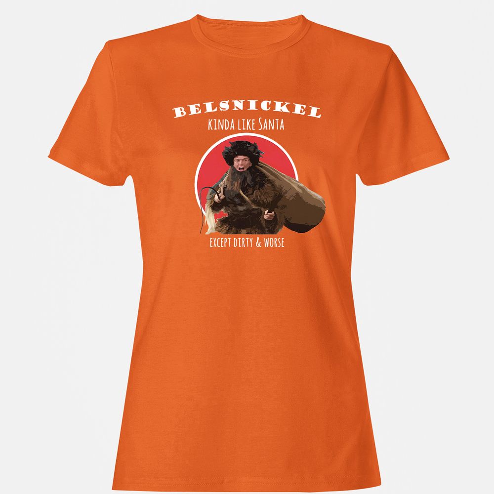 Women's T-Shirt - 99XWKNZK - Orange - 11