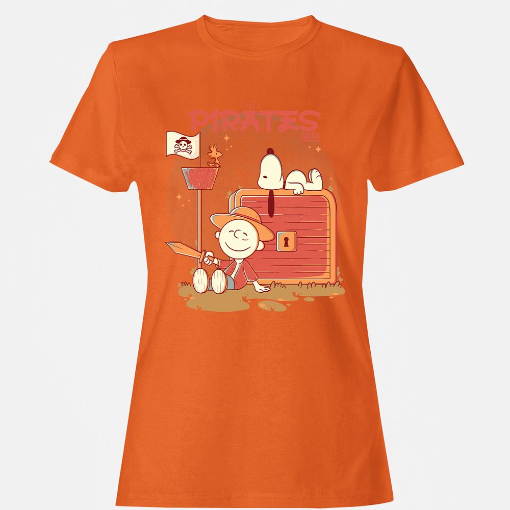 Women's T-Shirt - 7KQRV81V - Orange - 11