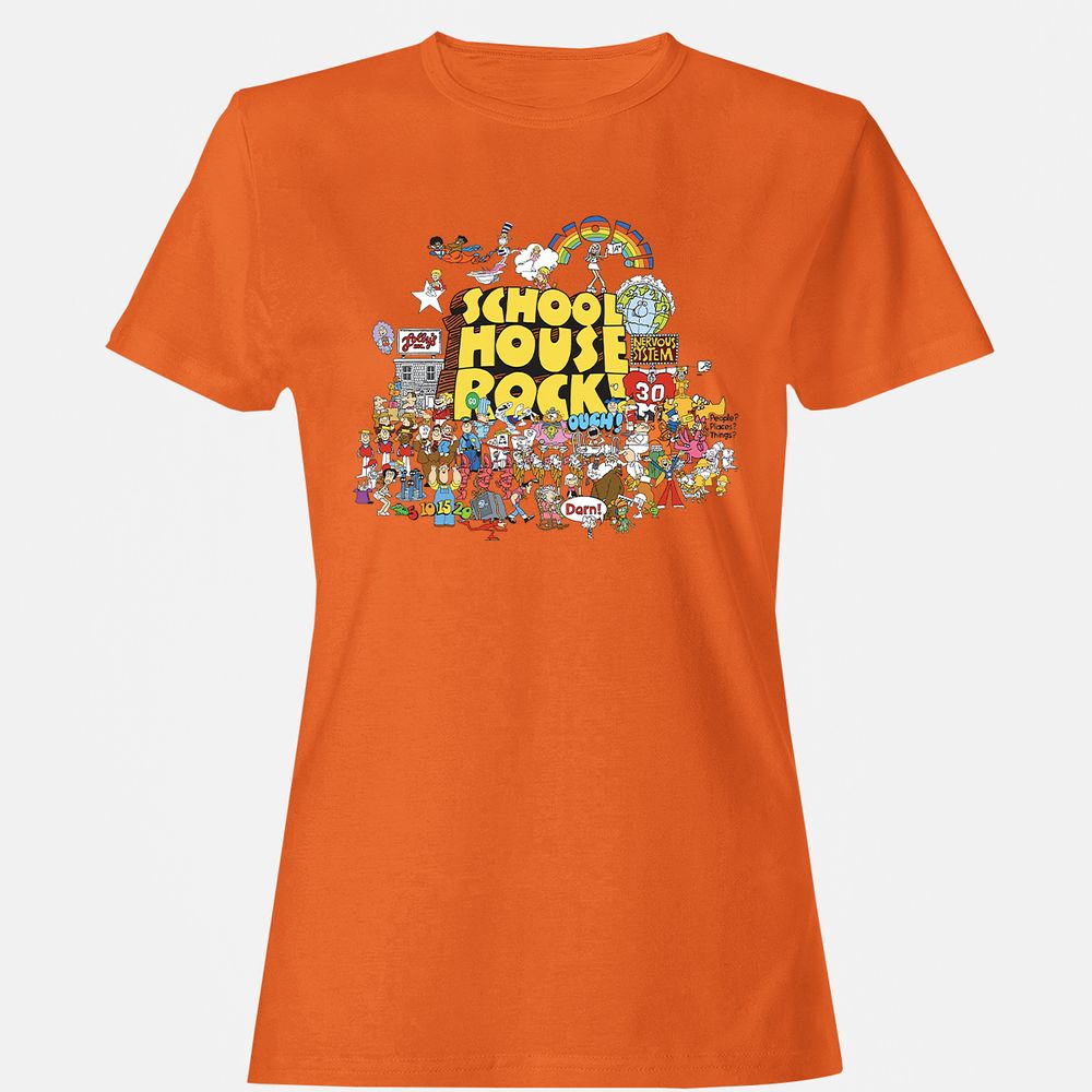 Women's T-Shirt - NJM8FB3B - Orange - 11