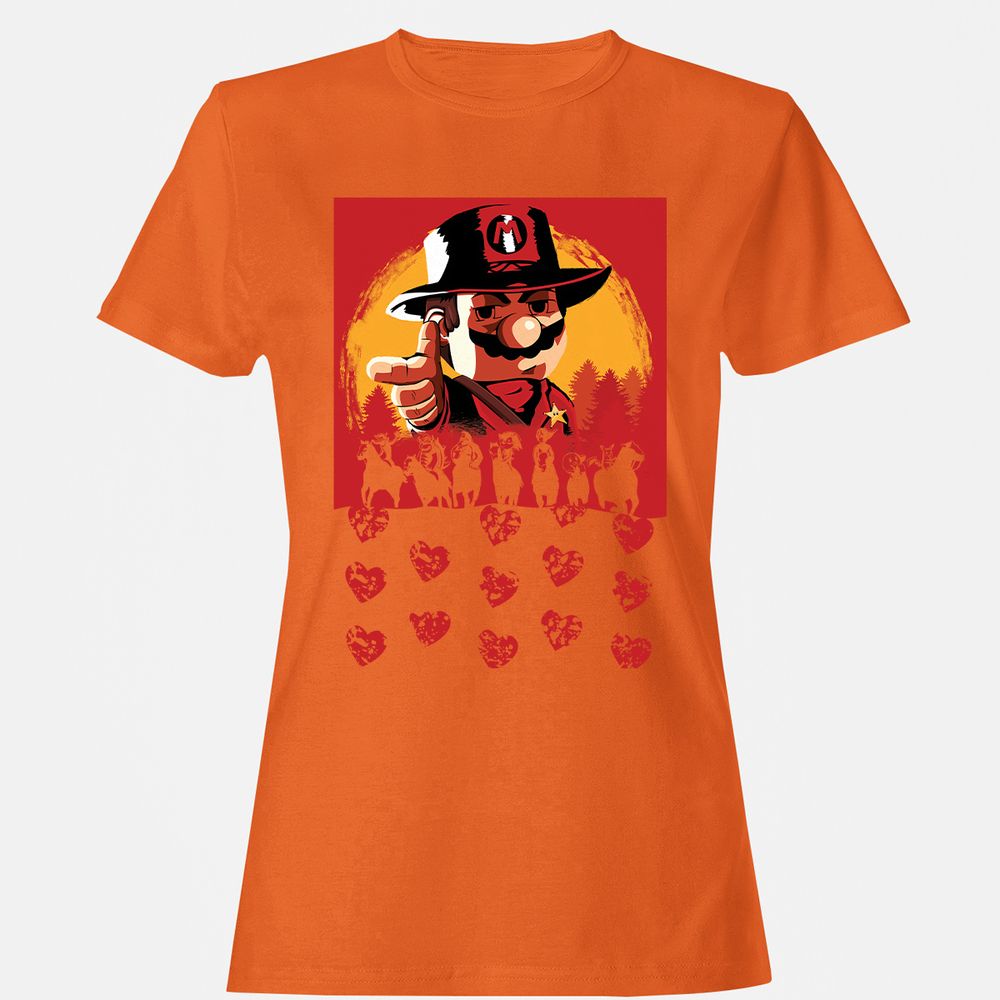 Women's T-Shirt - A6PACRF4 - Orange - 11