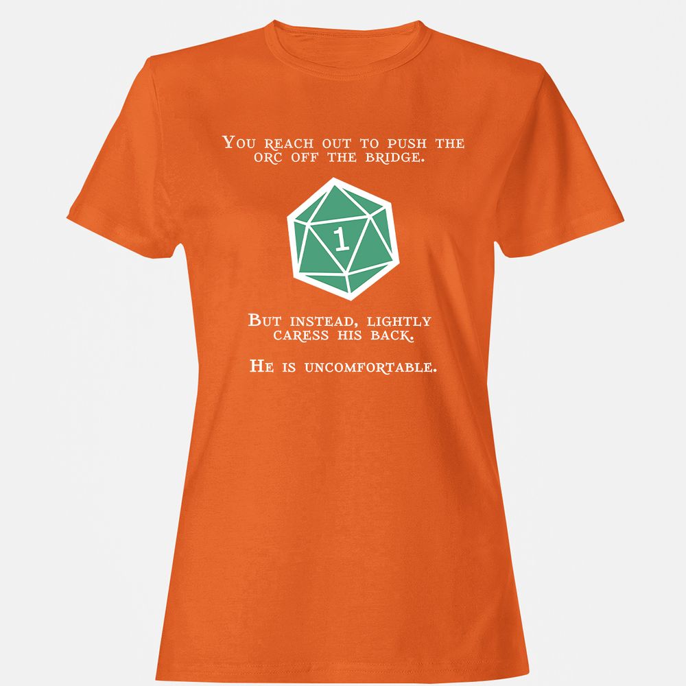 Women's T-Shirt - XDJSZZRQ - Orange - 11