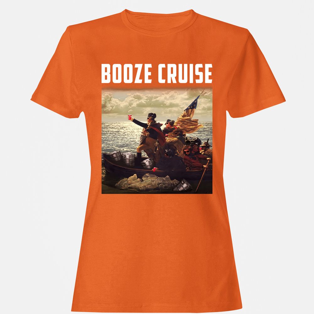 Women's T-Shirt - PJ6DS3F1 - Orange - 11