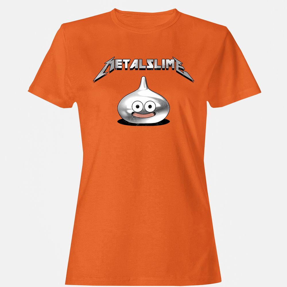Women's T-Shirt - 2KN3AVMZ - Orange - 11