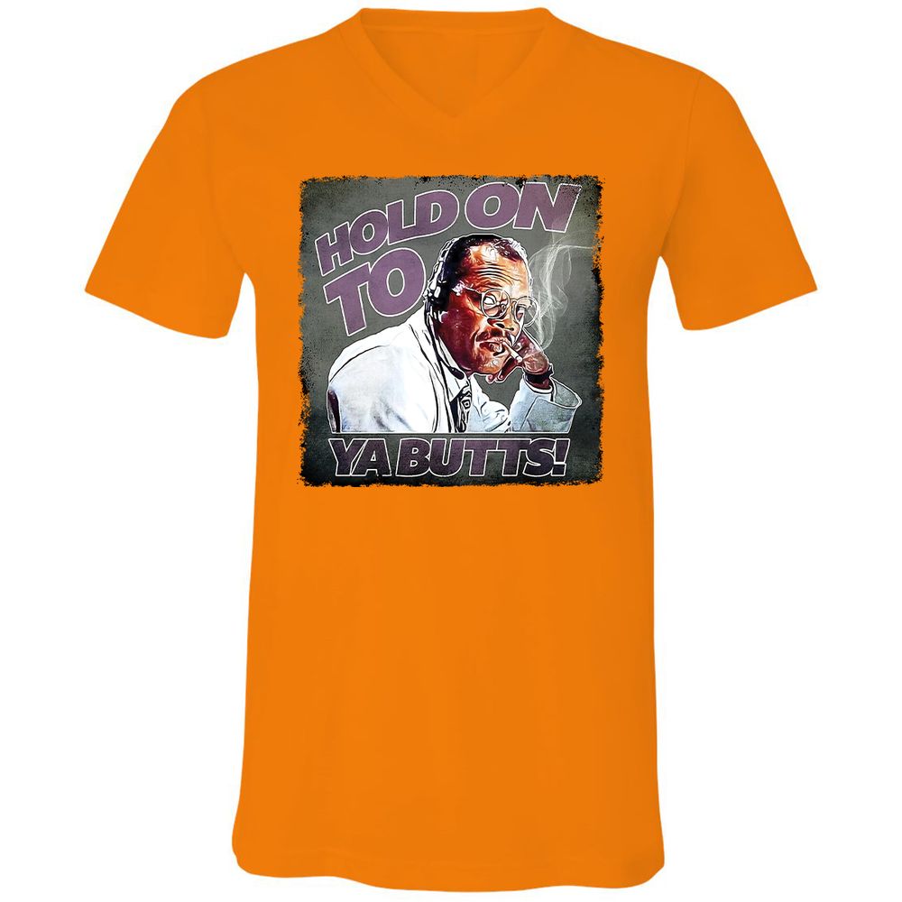 Unisex V-Neck T-Shirt - R5GK723G - Orange - 11