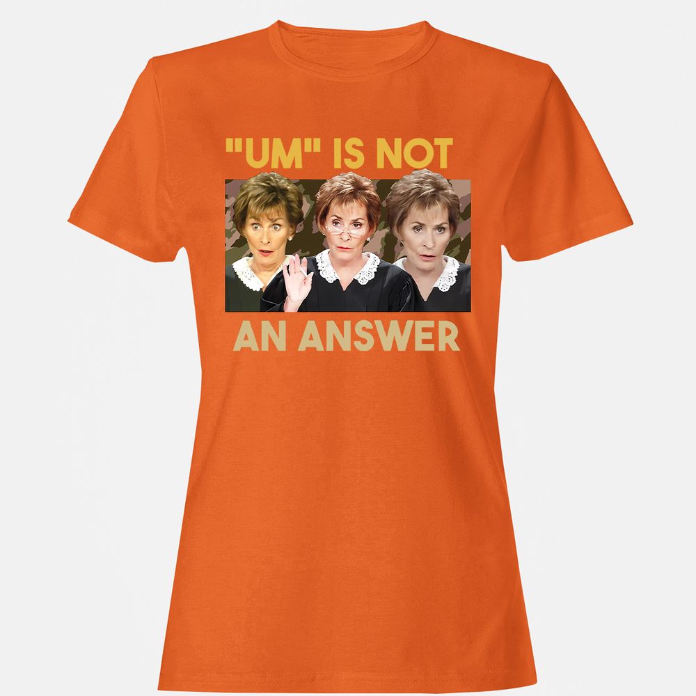 Women's T-Shirt - QWWFLSAE - Orange - 11