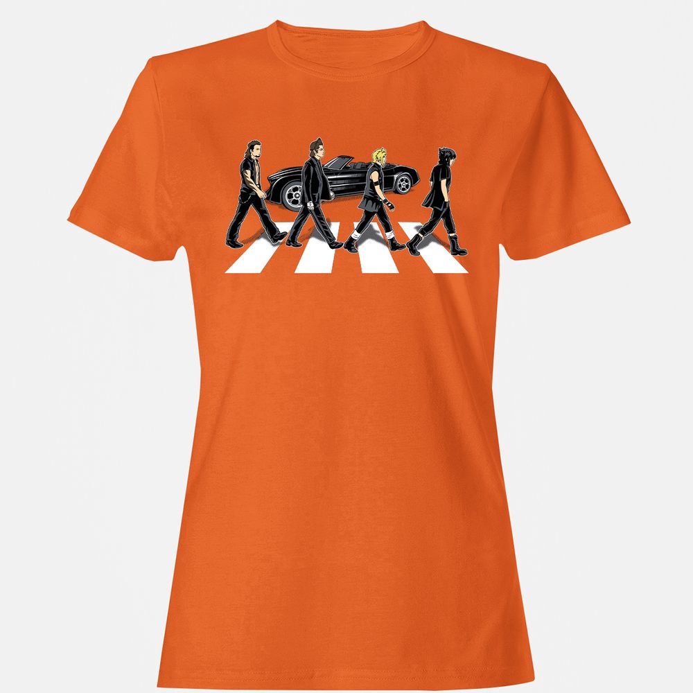 Women's T-Shirt - X4Q62QTD - Orange - 11
