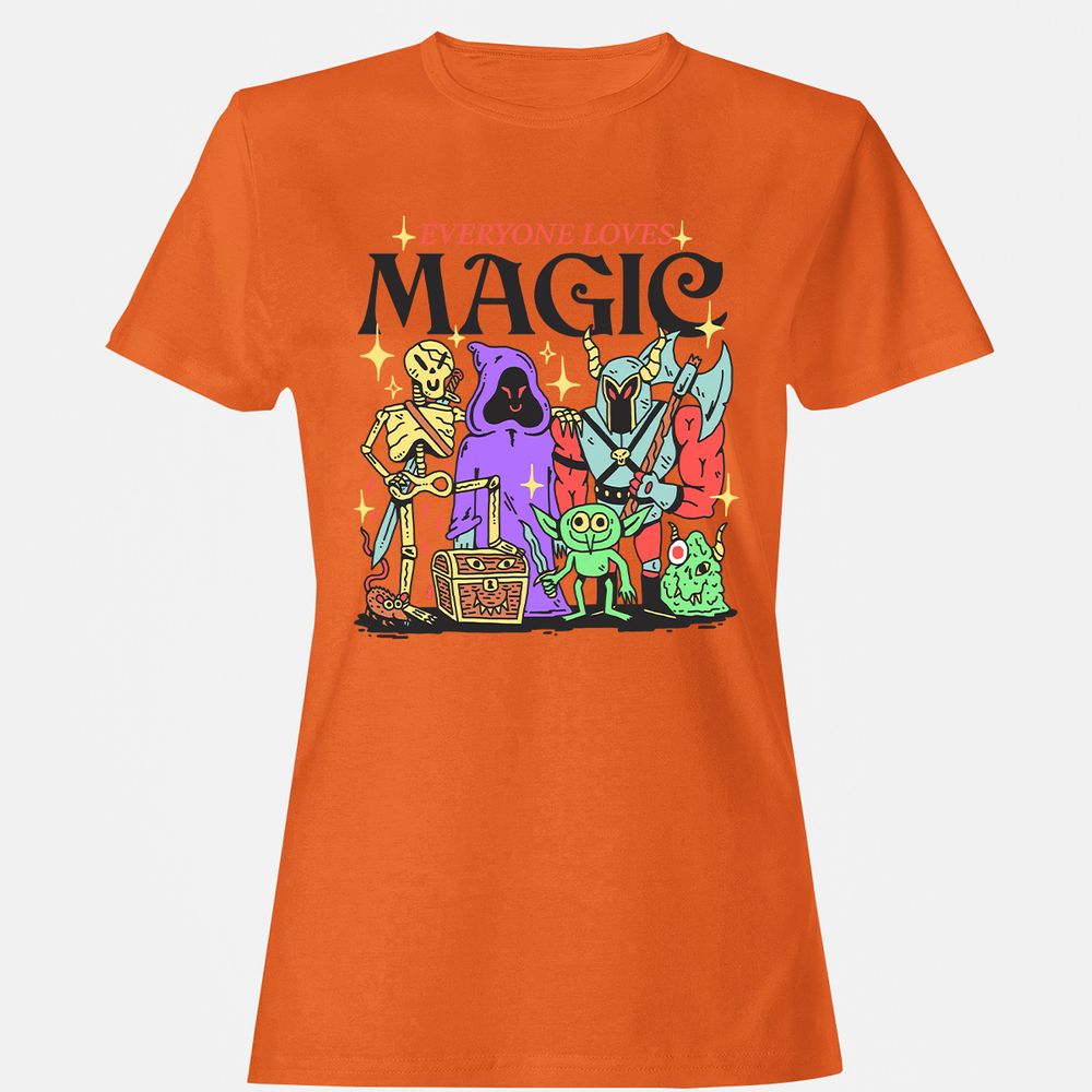Women's T-Shirt - PFGVFWH7 - Orange - 11