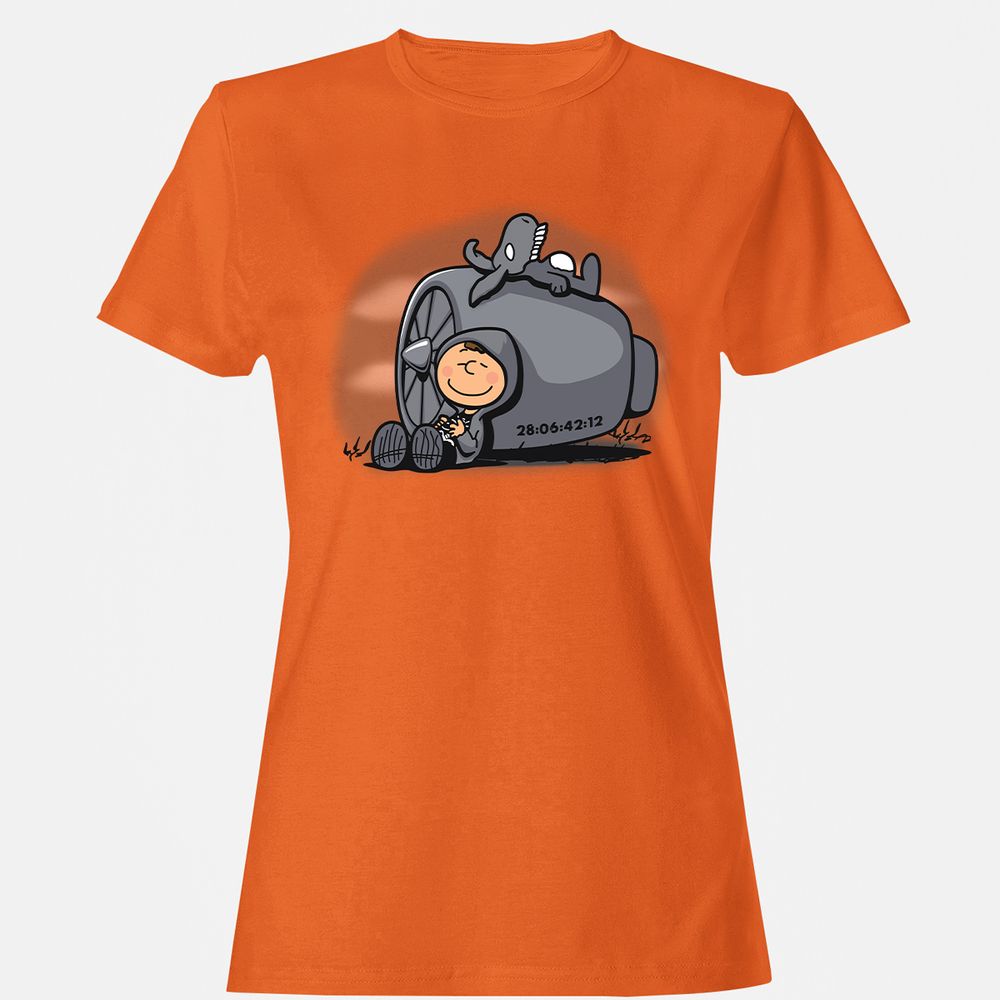 Women's T-Shirt - NEGTJLEE - Orange - 11