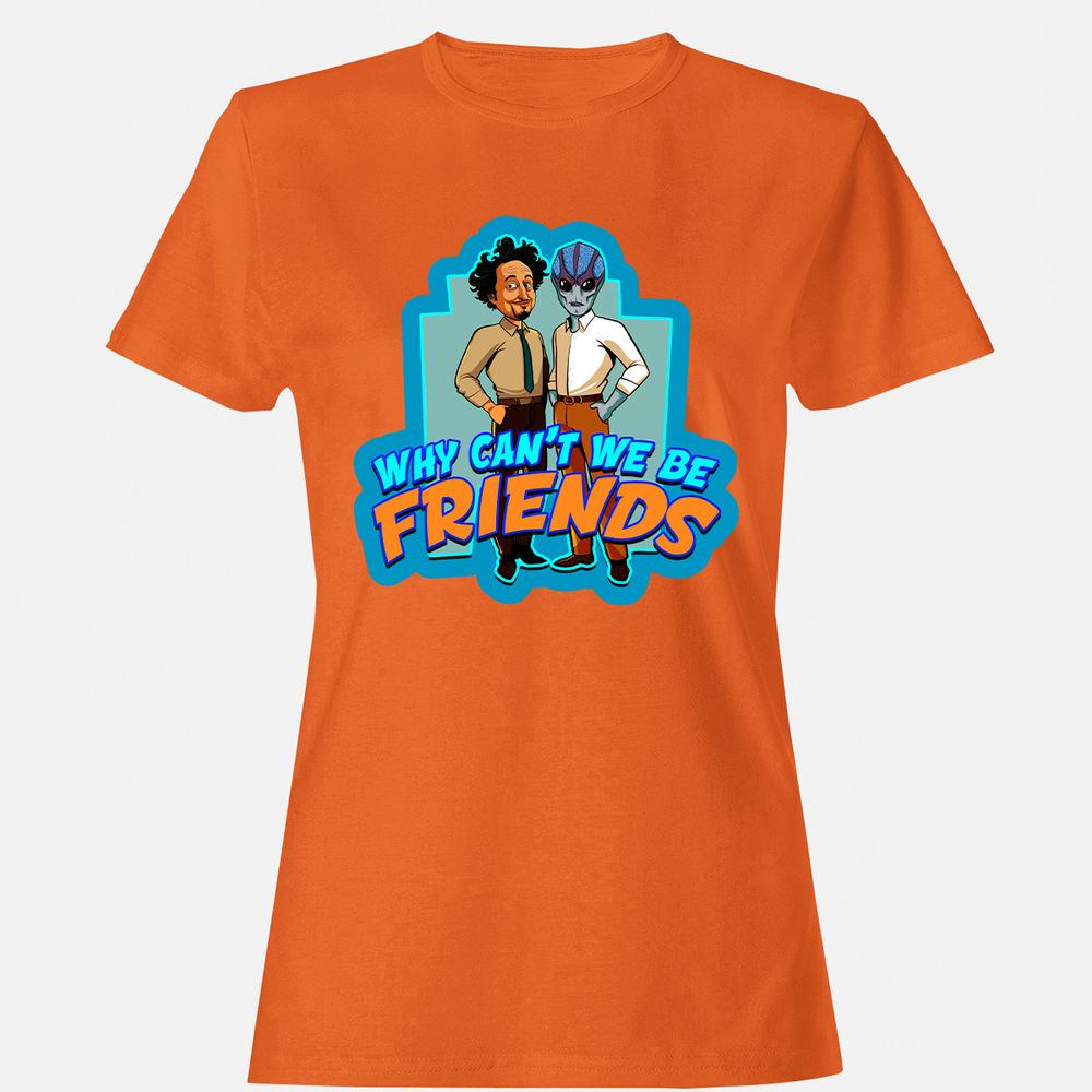 Women's T-Shirt - 1F1E88MH - Orange - 11