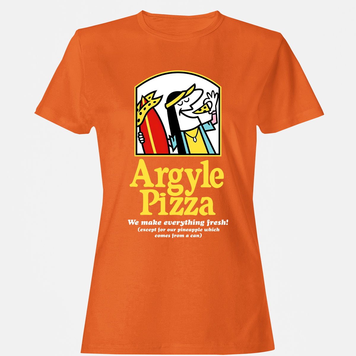 Women's T-Shirt - U27QBCG4 - Orange - 11
