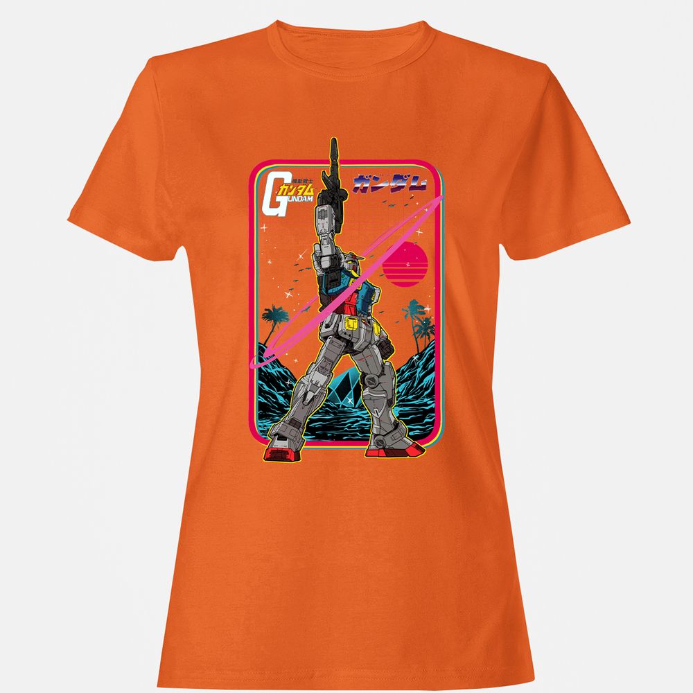 Women's T-Shirt - 3TJU6KGD - Orange - 11